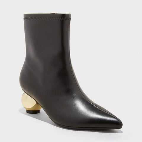A New Day Women's Black Jaz Ball Heel Stretch Ankle Boots |A New Day In Lebanon