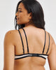 Figleaves Women's Black/Almond Emilia Sketchy Embroidery Balcony Bra | Figleaves In Lebanon