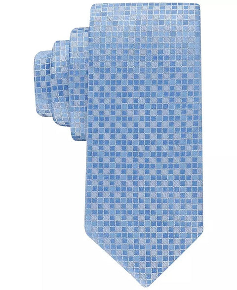 Calvin Klein Men's Blue Scout Check Tie | Calvin Klein In Lebanon