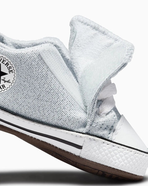 Converse Baby Girl's Silver Cribster Sparkle Sneakers | Converse In Lebanon