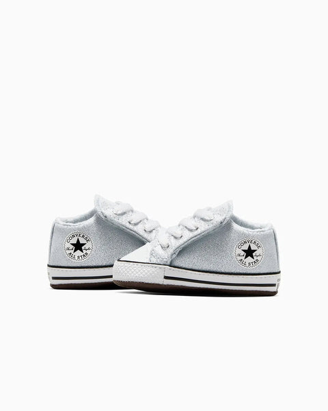 Converse Baby Girl's Silver Cribster Sparkle Sneakers | Converse In Lebanon