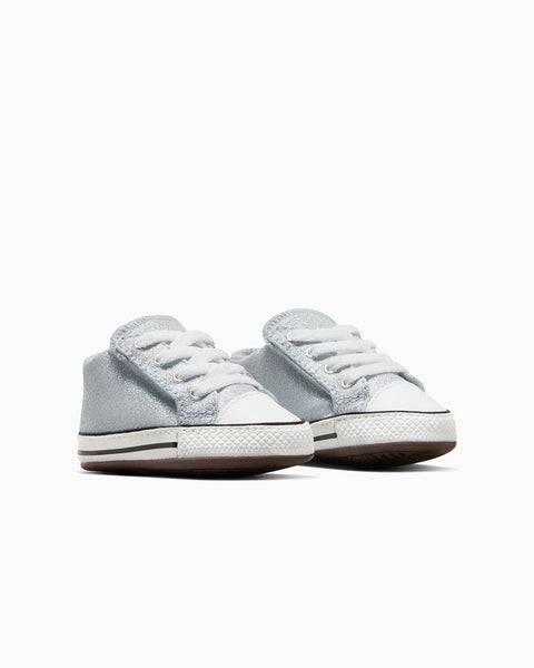 Converse Baby Girl's Silver Cribster Sparkle Sneakers | Converse In Lebanon
