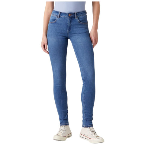 Wrangler Women's Dark Blue Skinny Day Dream Jeans | Wrangler In Lebanon