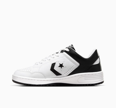 Converse Men's White & Black Weapon Leather Sneaker |Converse In Lebanon