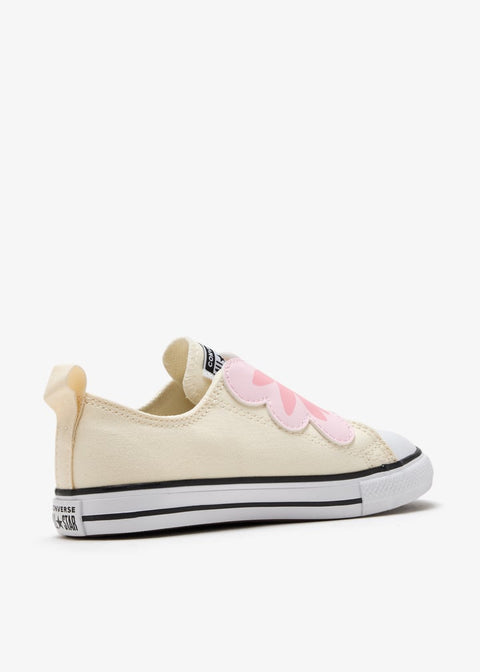 Converse Baby Girl's Pink & Cream Chuck Taylor All Star One Strap Sneakers | Converse In Lebanon