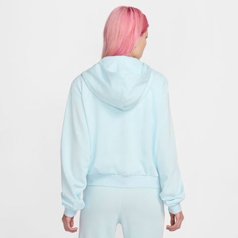 Nike Women's Baby Blue Sportswear Chill Terry Loose Full-Zip French Terry Jacket | Nike In Lebanon