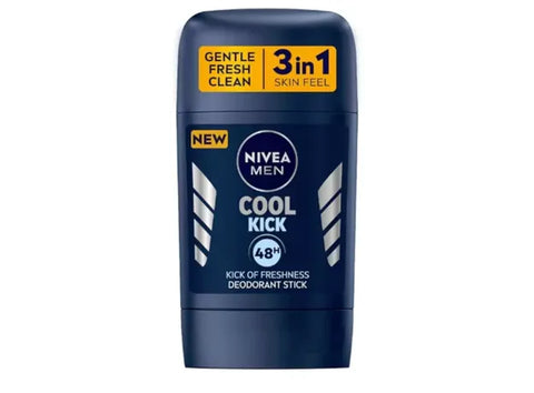 Nivea Men Cool Kick 48H 3 In 1 Deodorant Stick 50ml | Nivea In Lebanon