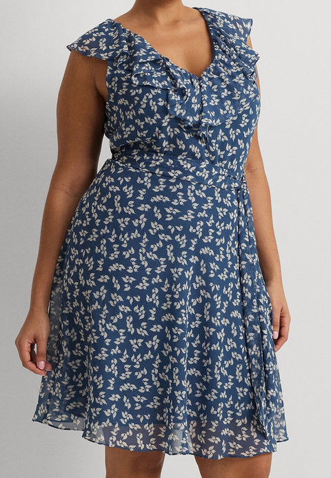 Lauren Ralph Lauren Women's Blue Petite Dress |Lauren Ralph Lauren in Lebanon