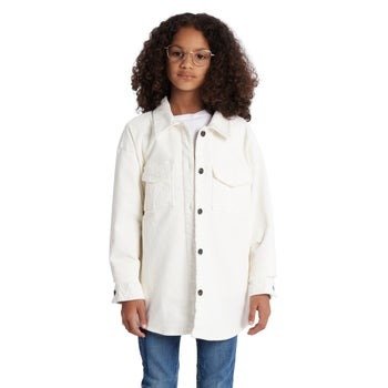 Ecothreads Girl's White Long Sleeve Shirt |Ecothreads In Lebanon