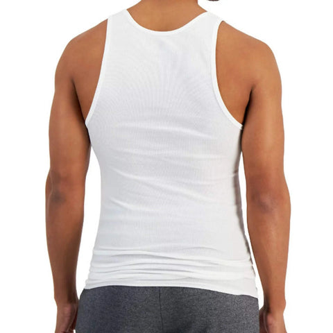 Alfani Men's White 4-Pk Crewneck Cotton Undershirts | Alfani In Lebanon