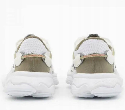 Adidas Women's White & Green Ozweego Sneaker | Adidas In Lebanon