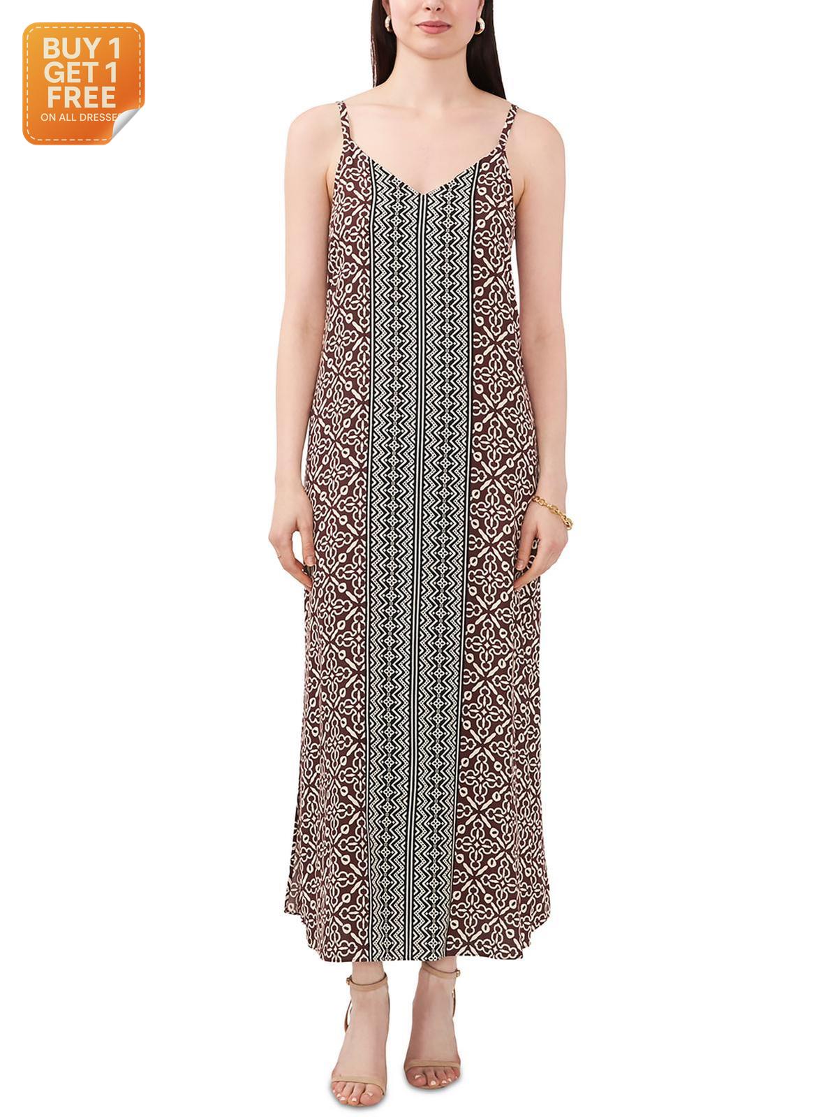MSK Women's Printed Rayon Maxi Dress | MSK In Lebanon