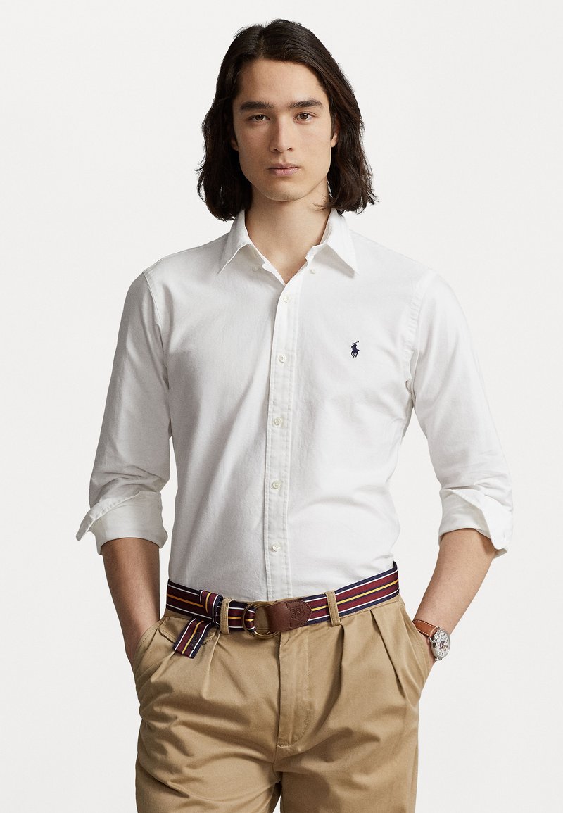 Polo Ralph Lauren Men's White Tall Long Sleeve Shirt | Polo Ralph Lauren In Lebanon
