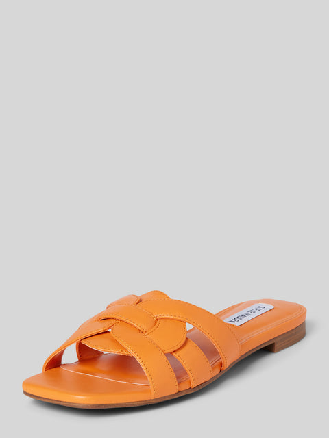 Steve Madden Women's Orange Vcay Leather Slipper |Steve Madden In Lebanon