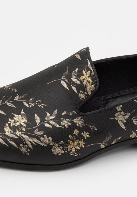 Steve Madden Men's Black  & Gold Fabric Basell Casual Shoes | Steve Madden In Lebanon
