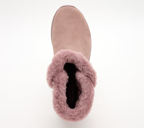 Skechers Women's Mauve On-the-GO City Water Repellent Suede Boots | Skechers In Lebanon