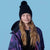 Sinsay Girl's Black Winter Knit with a Pom Pom Beanie