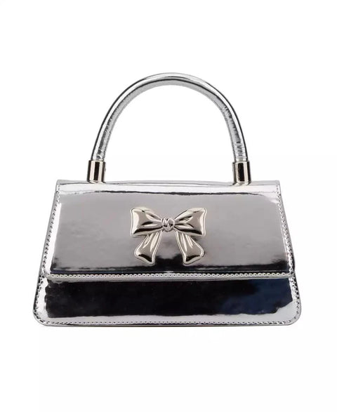 Olivia Miller Women's Silver Anya Hand Bag |  Olivia Miller In Lebanon
