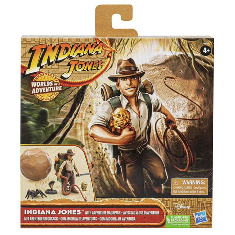 Hasbro Indiana Jones Action Figure with Adventure Backpack TG944