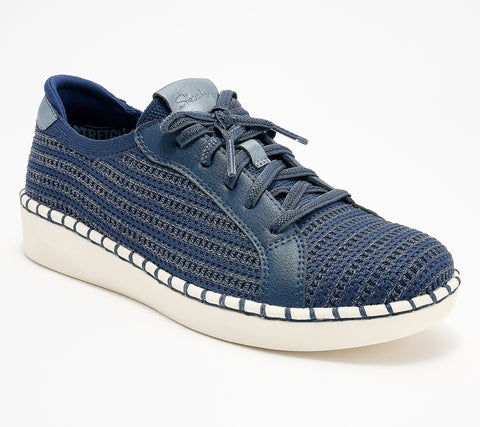 Skechers Women's Navy Sepulveda 2.0 Vegan Washable Casual Radiant Walk Sneakers |Skechers In Lebanon