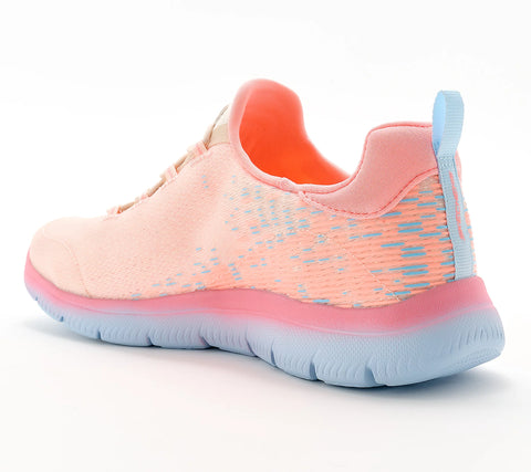 Skechers Women's Coral Morning Glow Summits Monomesh Bungee Sneakers | Skechers In Lebanon