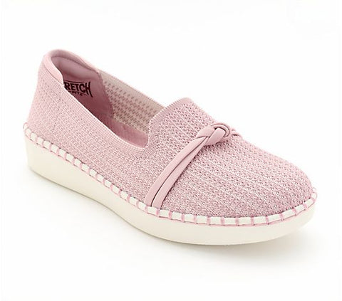 Skechers Women's Mauve Pacific Charm Sepulveda 2.0 Knot Overlay Slip On Loafers | Skechers In Lebanon