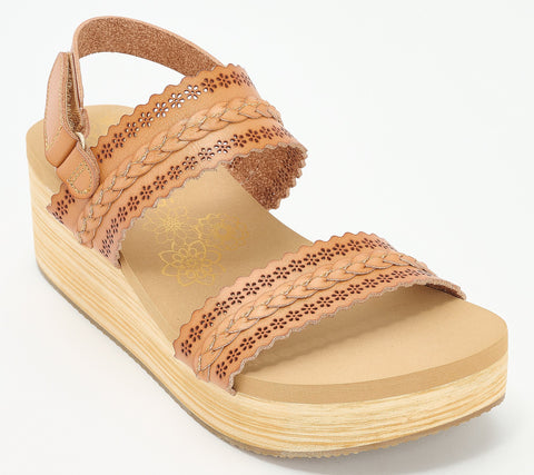 Skechers Women's Tan Cali Summers Adjustable Sandals | Skechers In Lebanon