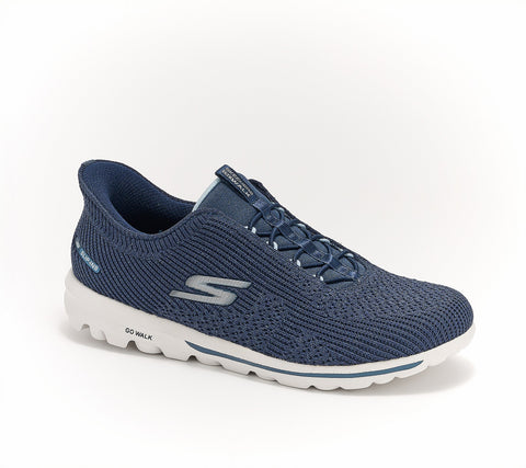 Skechers Women's Navy Slip-ins GO WALK Travel Washable Bungee Shoes | Skechers In Lebanon
