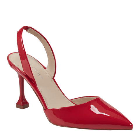 Marc Fisher Women's Red Hadya Slingback Heels |Marc Fisher In Lebanon