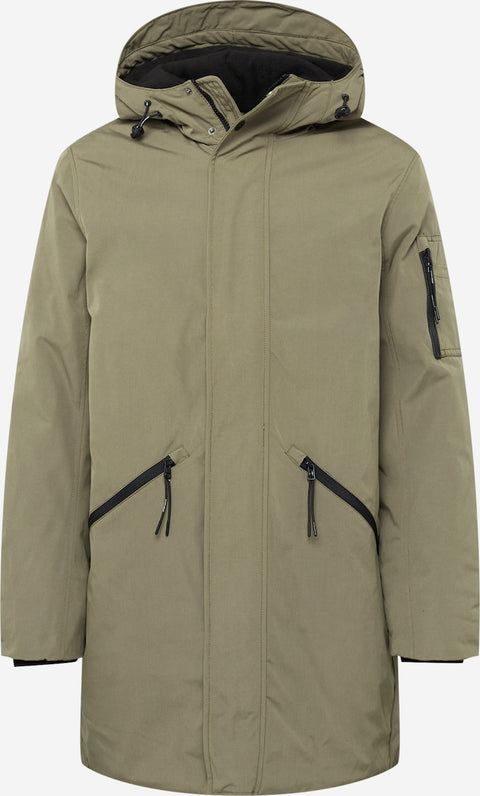 Tom Tailor Men's Olive Green Hooded Jacket | Tom Tailor In Lebanon