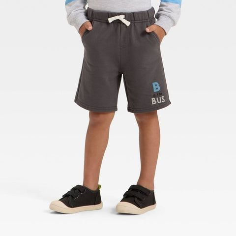 Ms. Rachel Baby Boy's Dark Grey Bus Short | Ms. Rachel In Lebanon