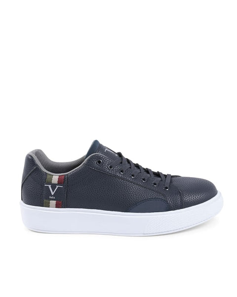 V Italia By Versace Men's Navy Blue SNK 001 Sneakers | V Italia In Lebanon