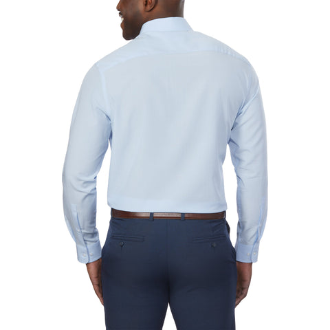 Calvin Klein Men's Light Blue Active Performance Stretch Regular Fit Shirt | Calvin Klein In Lebanon