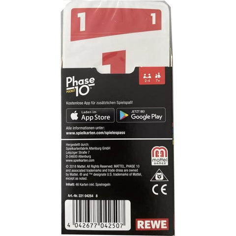 Mattel Games Phase 10 Pocket Card Game | Mattel Games In Lebanon