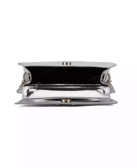 Olivia Miller Women's Silver Anya Hand Bag |  Olivia Miller In Lebanon