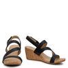 Naturalizer Women's Black Adria Wedge Sandals | Naturalizer In Lebanon