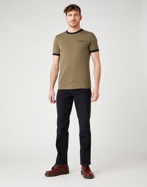 Wrangler Men's Black Texas Stretch Slim Fit Jeans |Wrangler In Lebanon