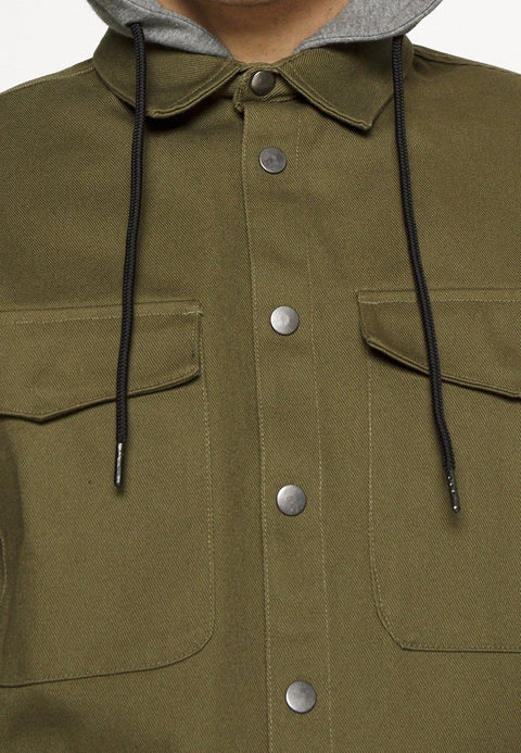 Redefined Rebel Men's Olive Green Mid-season Jacket | Redefined Rebel In Lebanon