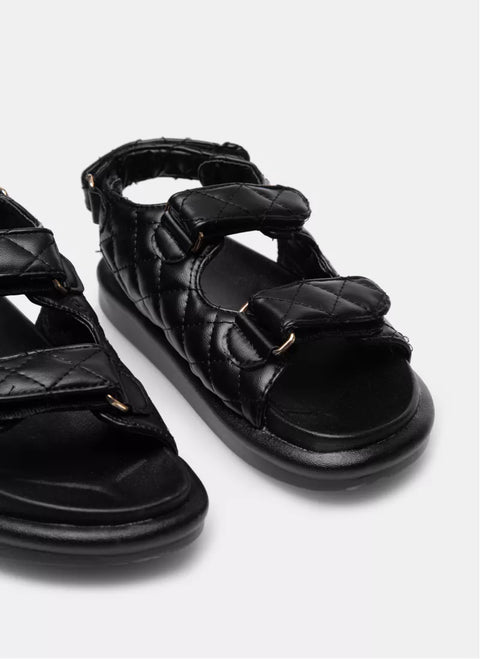 ASOS Design Men's Black Sandal ANS248(SHOES 53) shr