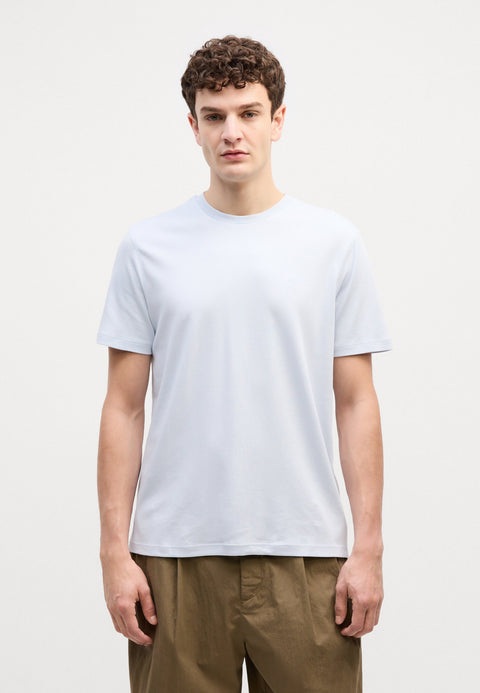 Calvin Klein Men's Light Blue Supima Basic Plain T-Shirt | Calvin Klein In Lebanon
