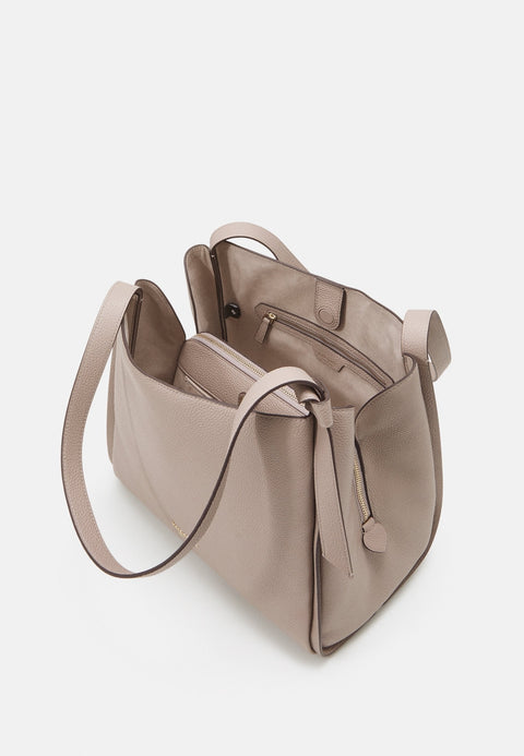 Kate Spade Women's Taupe Leather Knott Pebbled Shoulder Bag | Kate Spade In Lebanon
