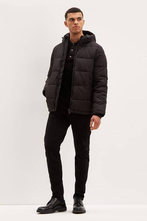 Burton Men's Dark Gray Hooded Puffer Jacket | Burton In Lebanon