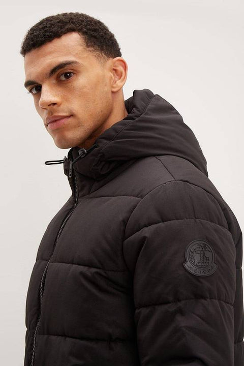 Burton Men's Dark Gray Hooded Puffer Jacket | Burton In Lebanon