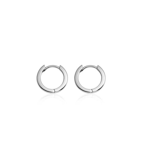 Givenchy Women's Extra-Small Huggie Hoop Silver Earrings | Givenchy In Lebanon