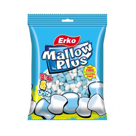Erko Mallow Plus Blue & White Mini Marshmallow 100g