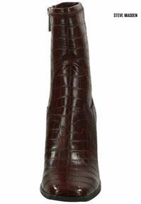 Steve Madden Women's Brown Croco Jolin Heeled Boots |Steve Madden in Lebanon