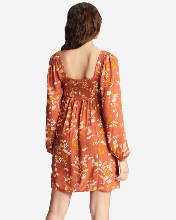 Billabong Crush Women's Brown Sweetheart Neckline Dress |Billabong  In Lebanon