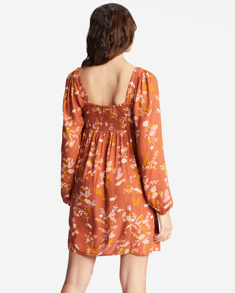 Billabong Crush Women's Brown Sweetheart Neckline Dress |Billabong  In Lebanon