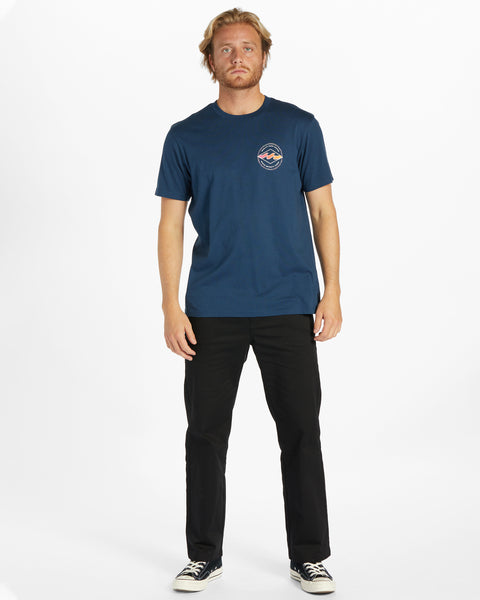 Billabong Men's Navy Rotor Diamond T-Shirt | Billabong In Lebanon