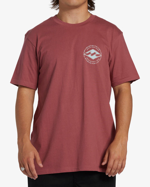 Billabong Men's Marron Rotor Diamond T-Shirt | Billabong In Lebanon